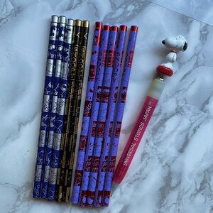 Vintage SNOOPY pencil and mechanical pencil LOT